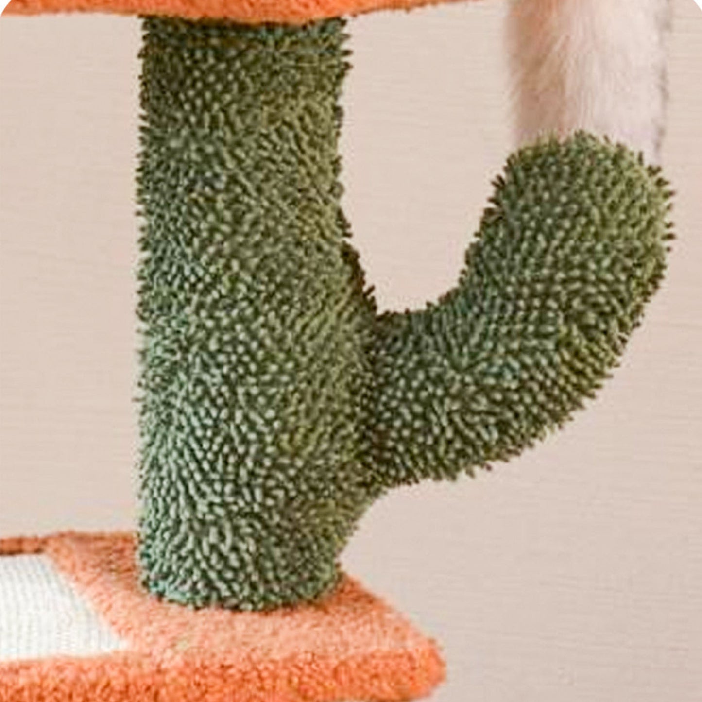 Four-Level Cactus Cat Tree with Three Nests